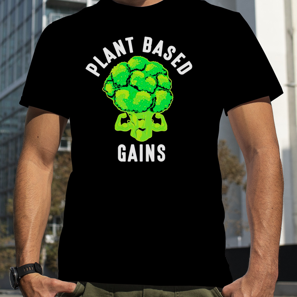 Cauliflower plant based gains shirt