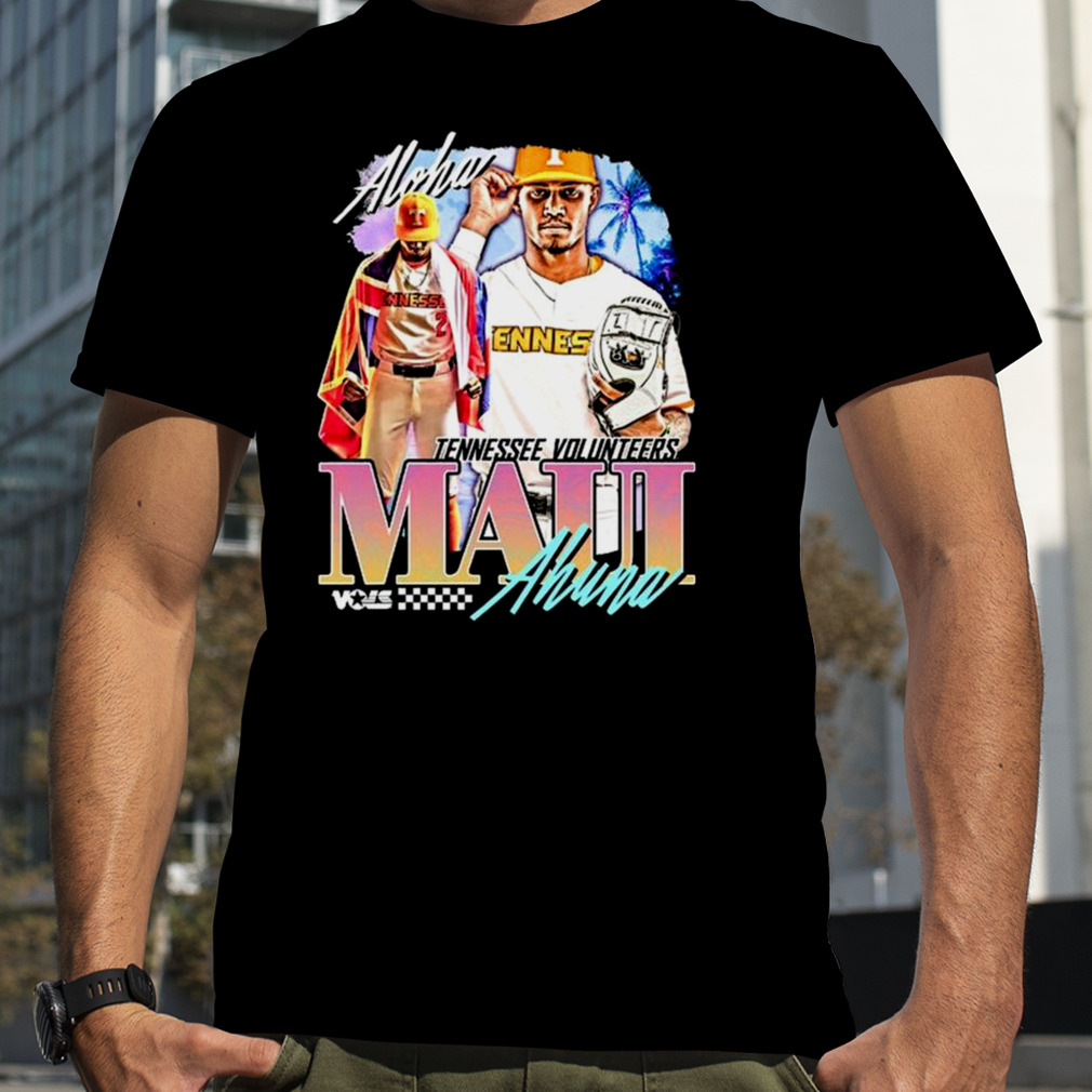 Tennessee Volunteers Maui Ahuna Baseball Shirt