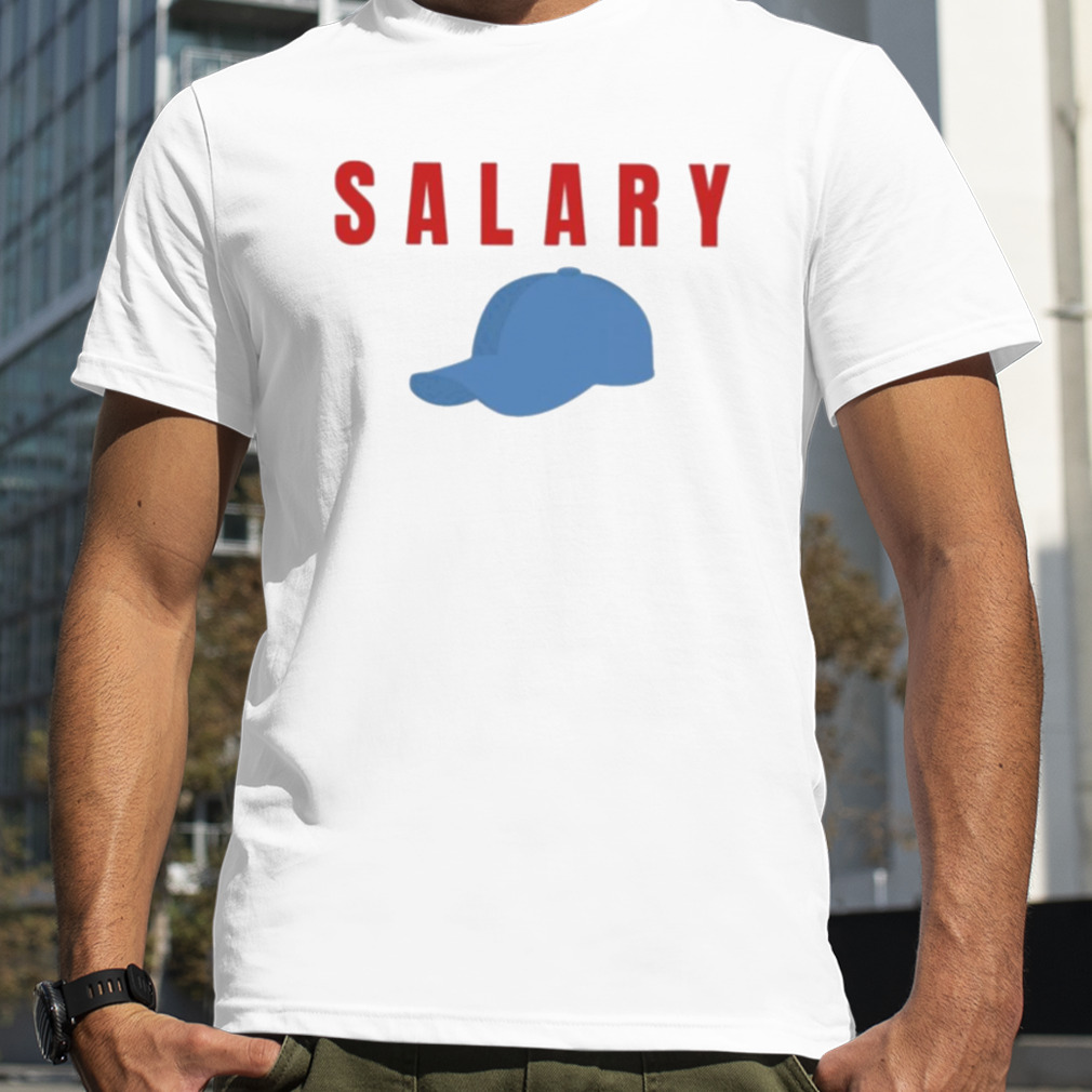 Kyle crabbs wearing salary T-shirt