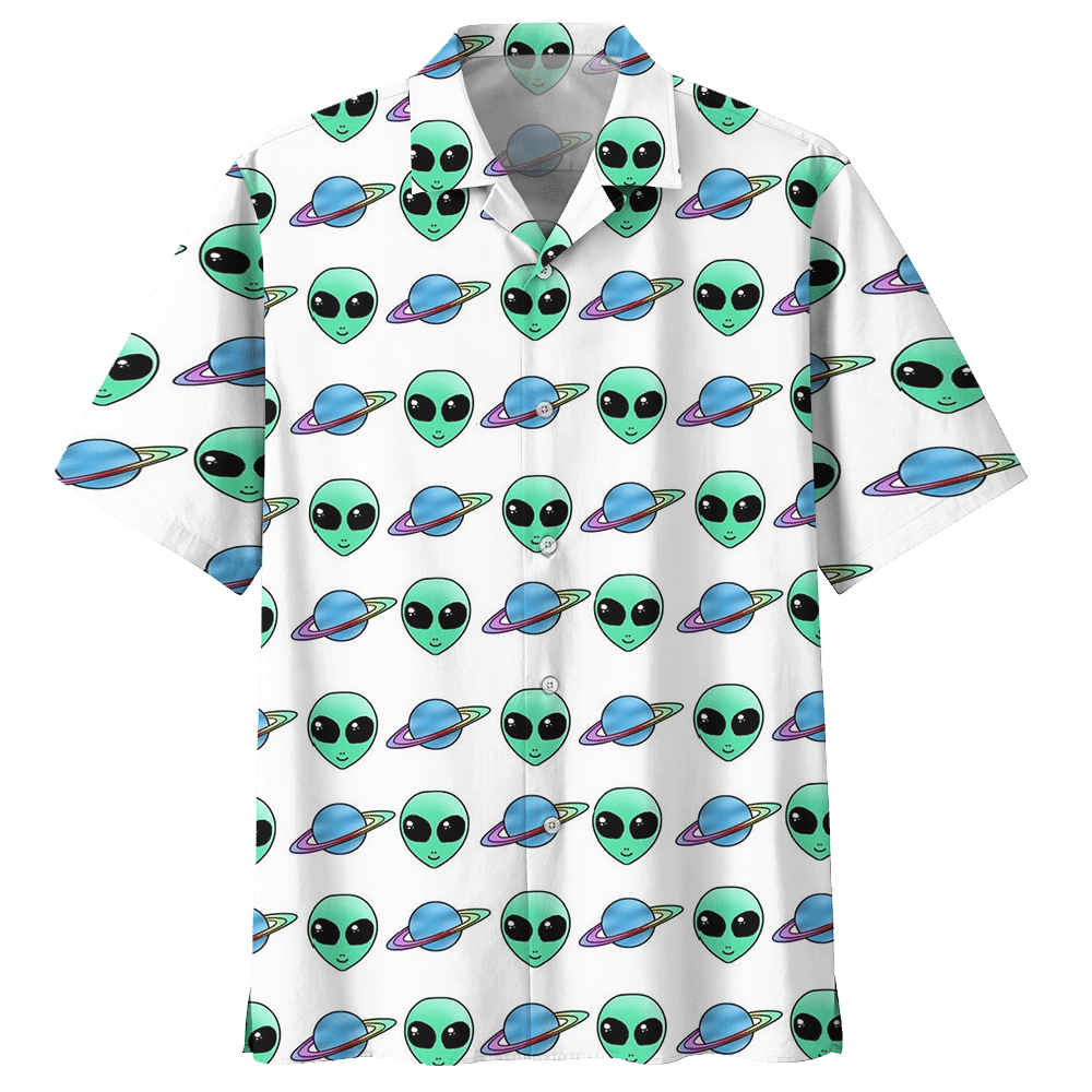 Alien  White Awesome Design Unisex Hawaiian Shirt For Men And Women Dhc17063119