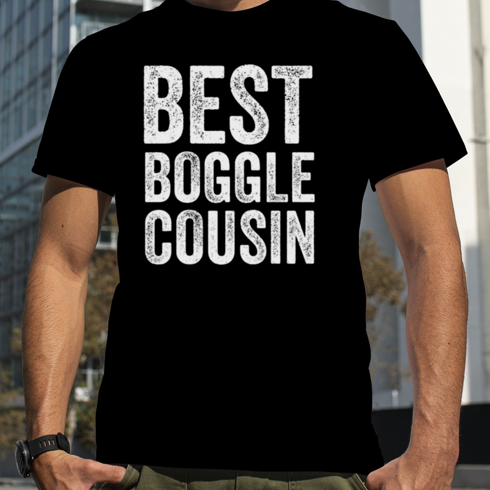 Boggle Cousin Board Game shirt