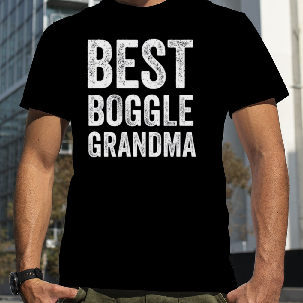 Boggle Grandma Board Game shirt