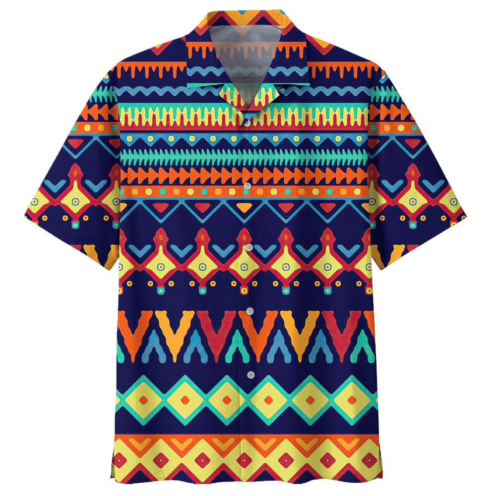 Bohemian  Colorful Nice Design Unisex Hawaiian Shirt For Men And Women Dhc17062471