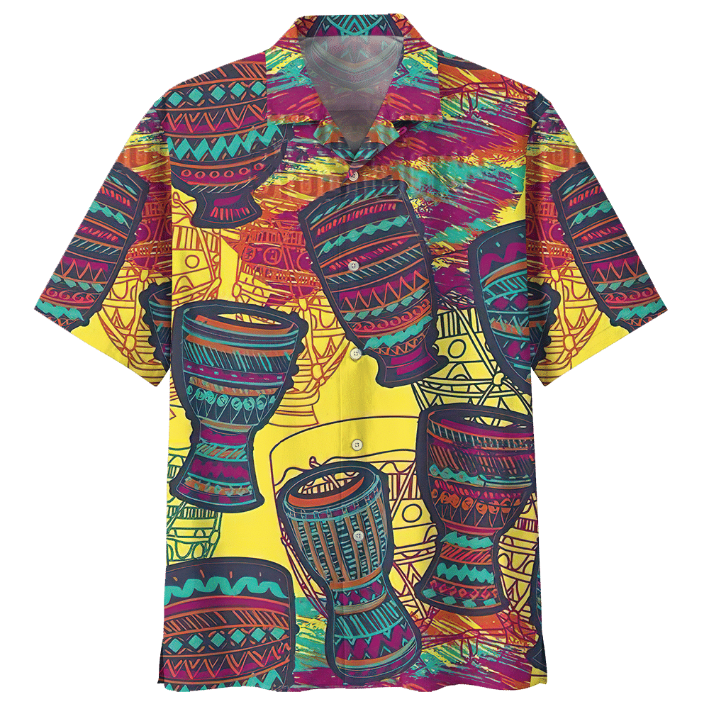 Drum  Colorful Unique Design Unisex Hawaiian Shirt For Men And Women Dhc17062434