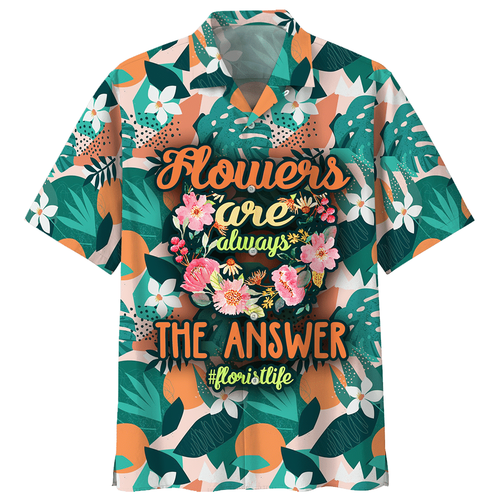 Florist  White Amazing Design Unisex Hawaiian Shirt For Men And Women Dhc17062715