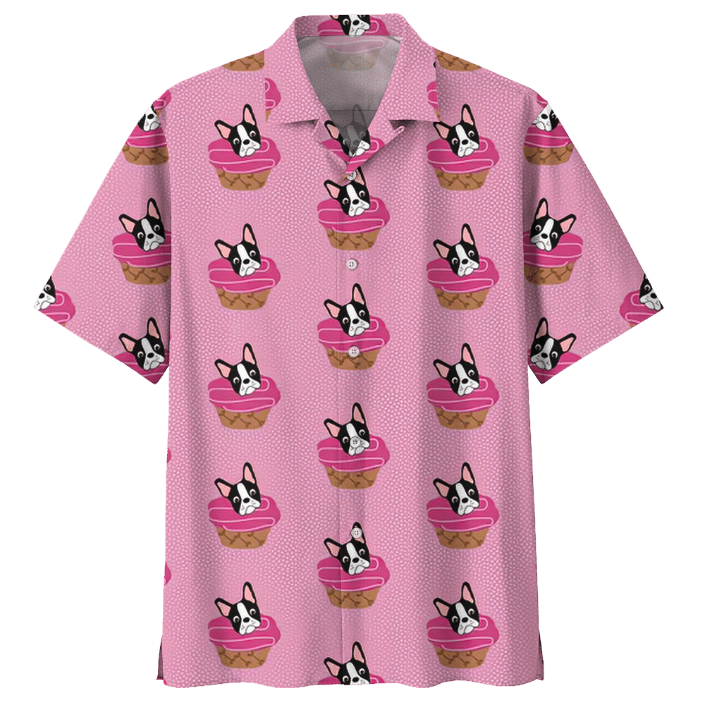 French Bulldog  Pink Amazing Design Unisex Hawaiian Shirt For Men And Women Dhc17063081