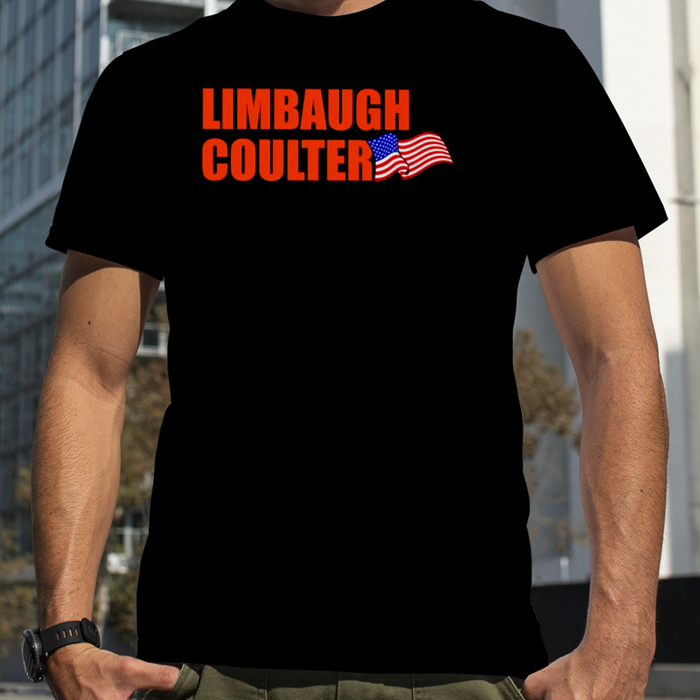 Limbaugh Coulter American flag shirt