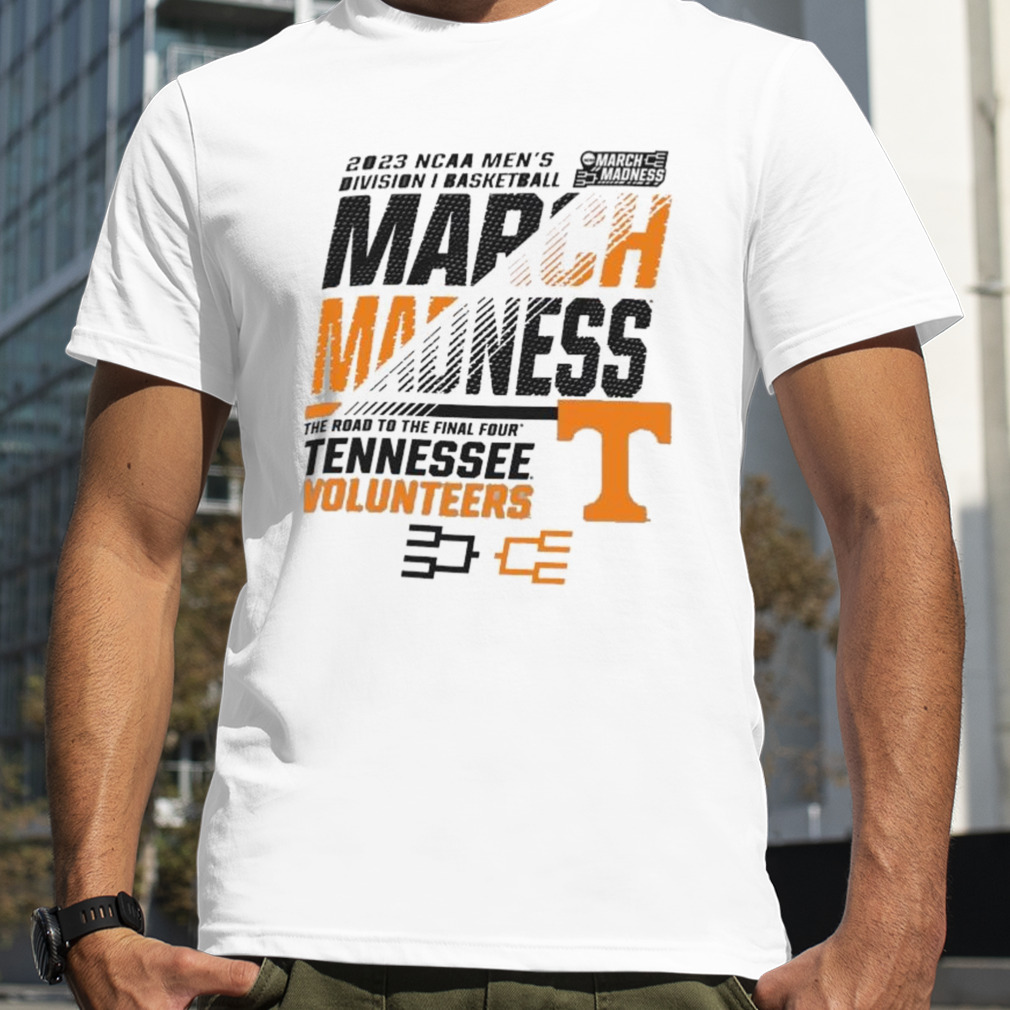 Tennessee Volunteers Men’s Basketball 2023 NCAA March Madness The Road To Final Four Shirt