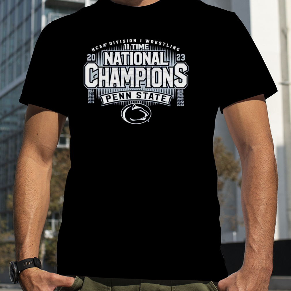11 Time National 2023 Penn State Ncaa Wrestling National Champion Shirt