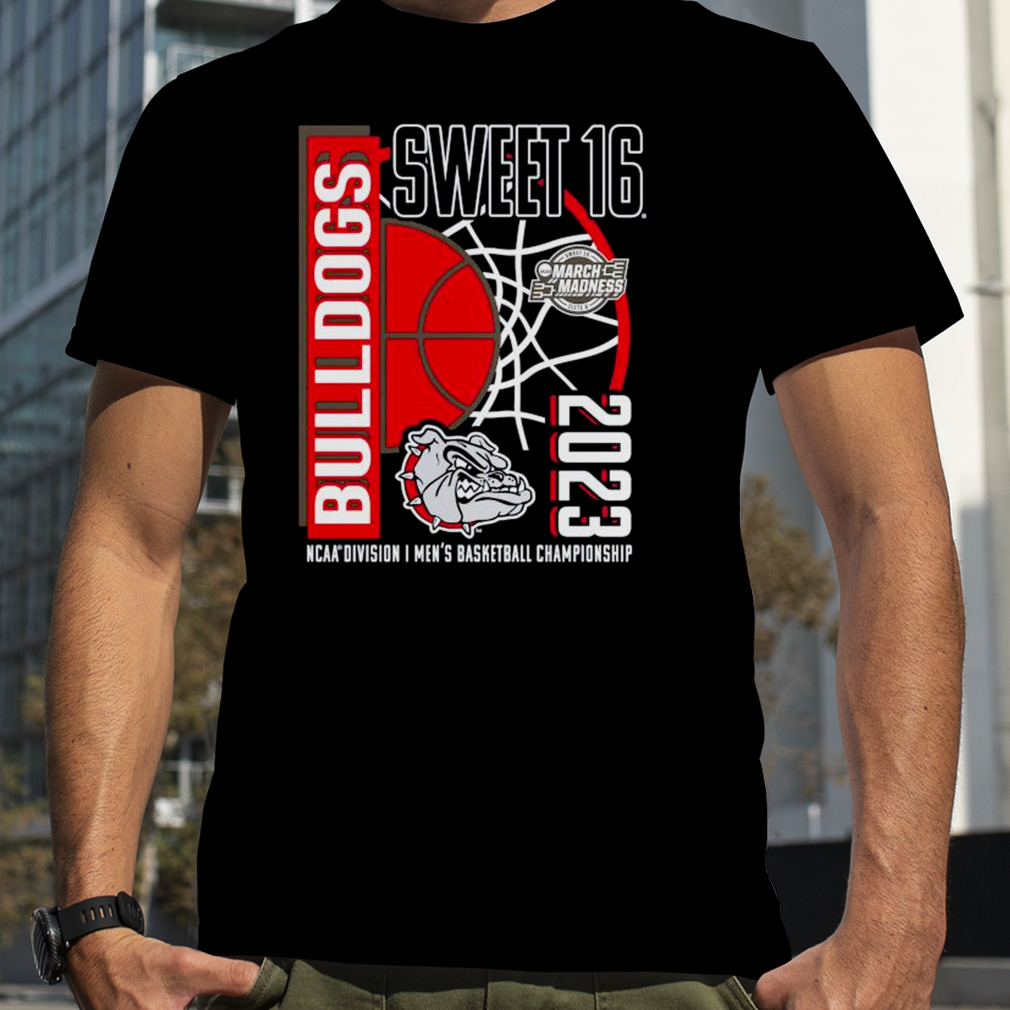 Gonzaga Bulldogs 2023 NCAA Men’s Basketball Tournament March Madness Sweet 16 Shirt