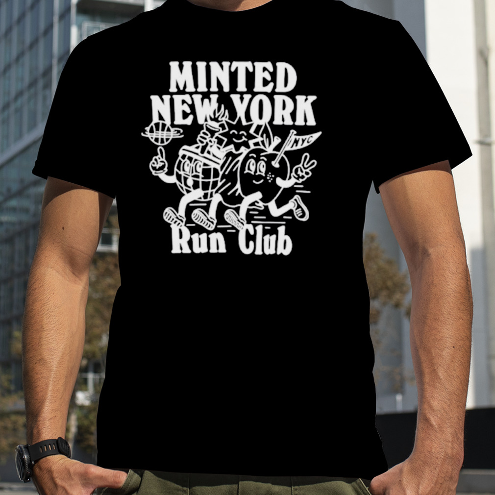 Minted New York run club shirt