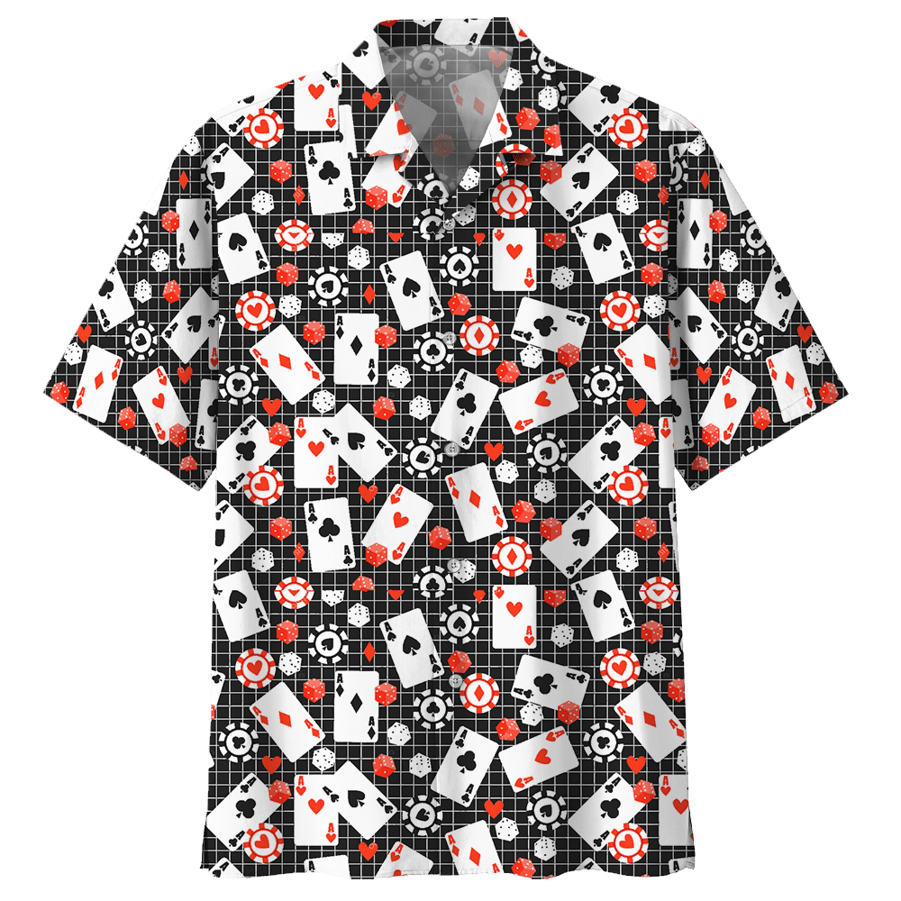 Poker Black Awesome Design Unisex Hawaiian Shirt For Men And Women Dhc17062849