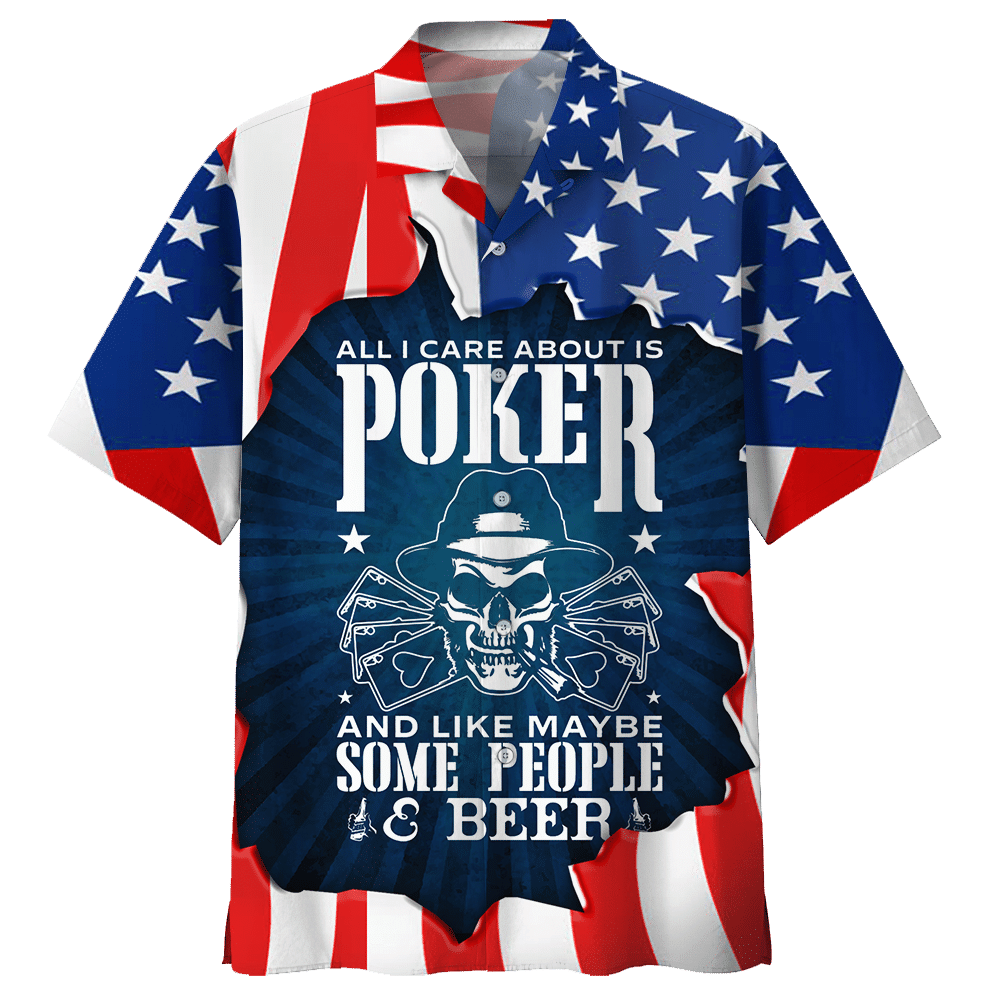 Poker Colorful Nice Design Unisex Hawaiian Shirt For Men And Women Dhc17062784