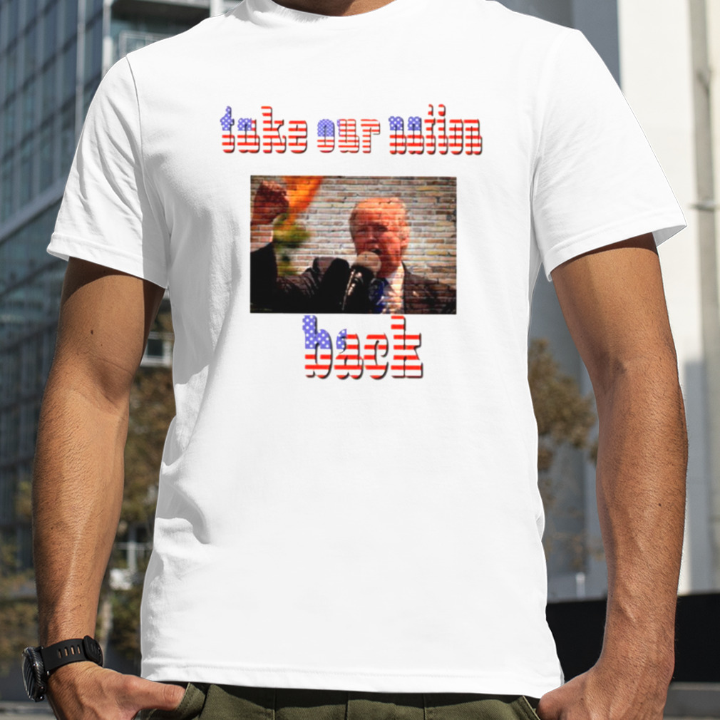 Take our nation back Trump USA flag shirt