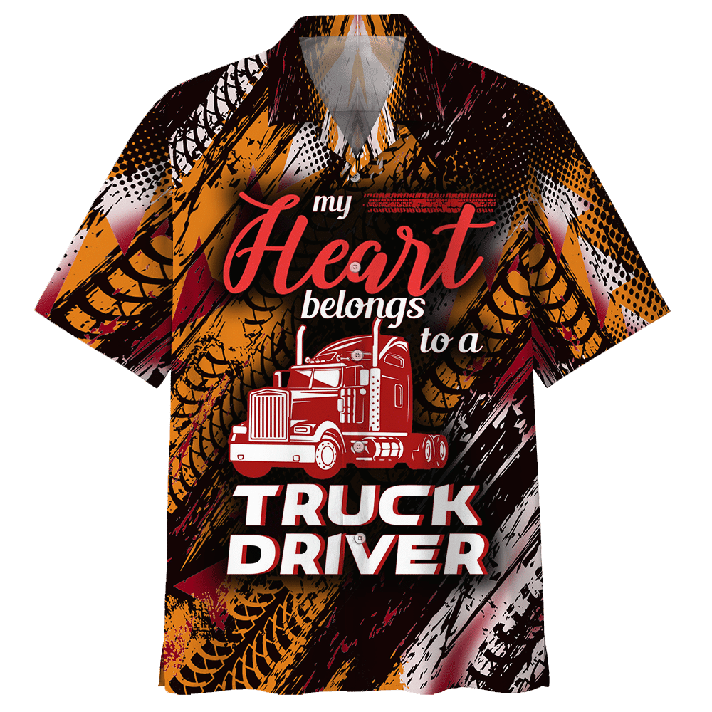 Trucker  Colorful Unique Design Unisex Hawaiian Shirt For Men And Women Dhc17062948