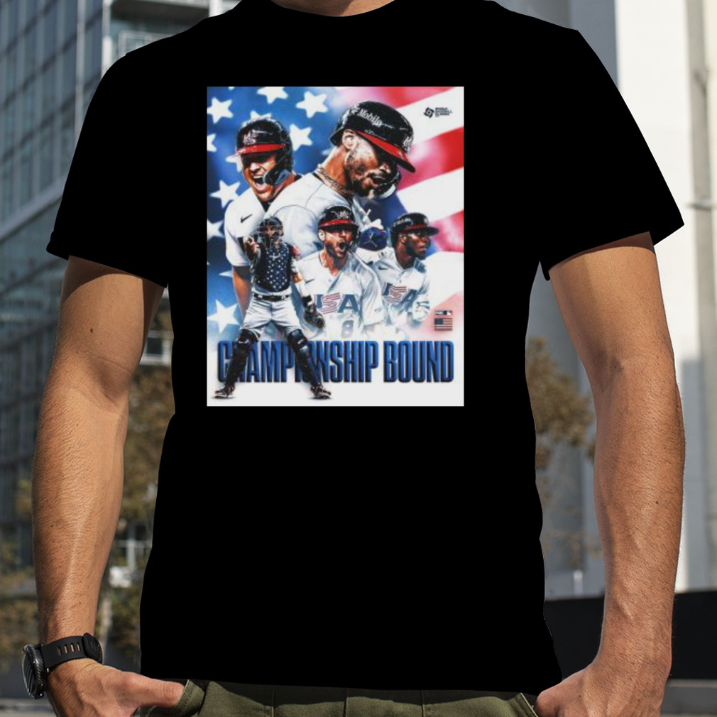 USA Baseball 2023 world baseball championship bound shirt