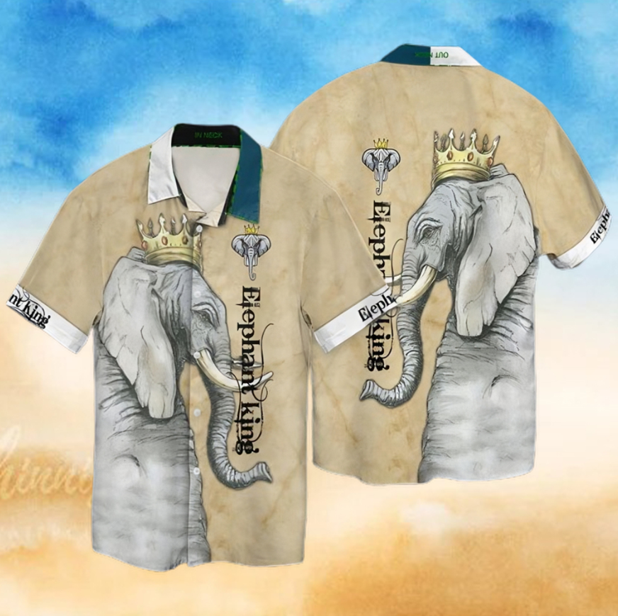 King Elephant Hawaiian Shirt