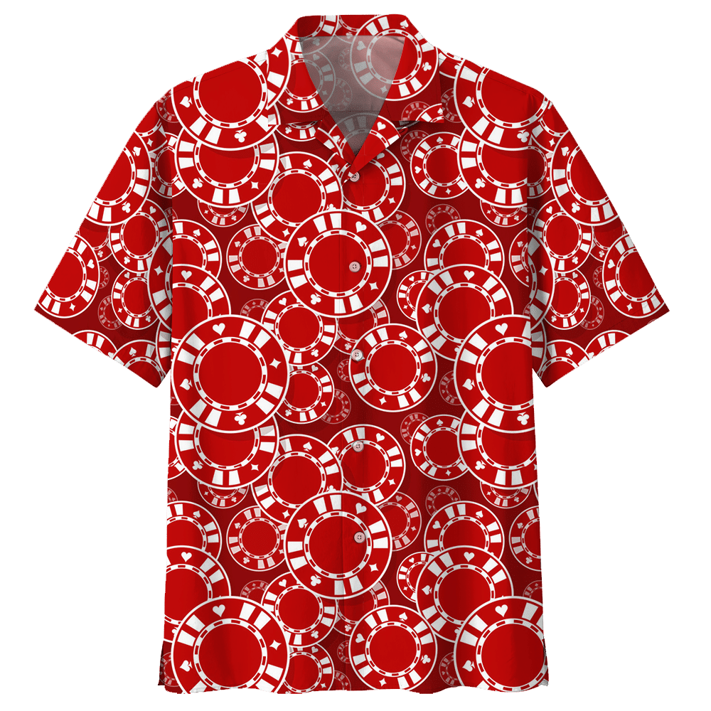 Poker Red Unique Design Unisex Hawaiian Shirt For Men And Women Dhc17062855