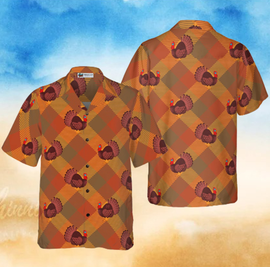 Turkey For Holiday Thanksgiving Hawaiian Shirt