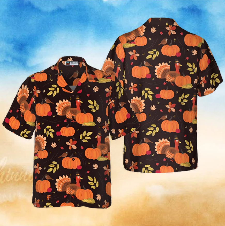 Turkey Thanksgiving Hawaiian Shirt
