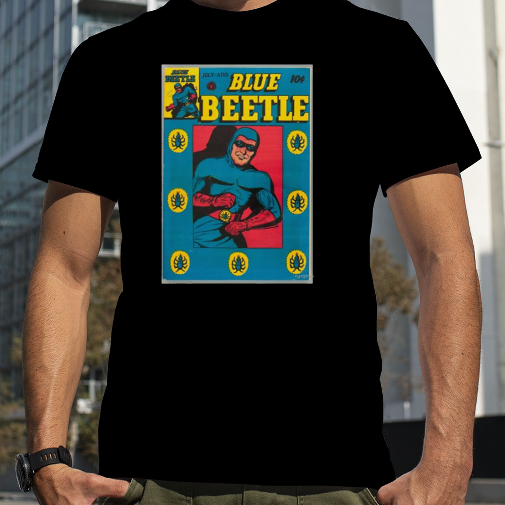 Dc Comic Cover Blue Beetle Now Cc Fixed shirt