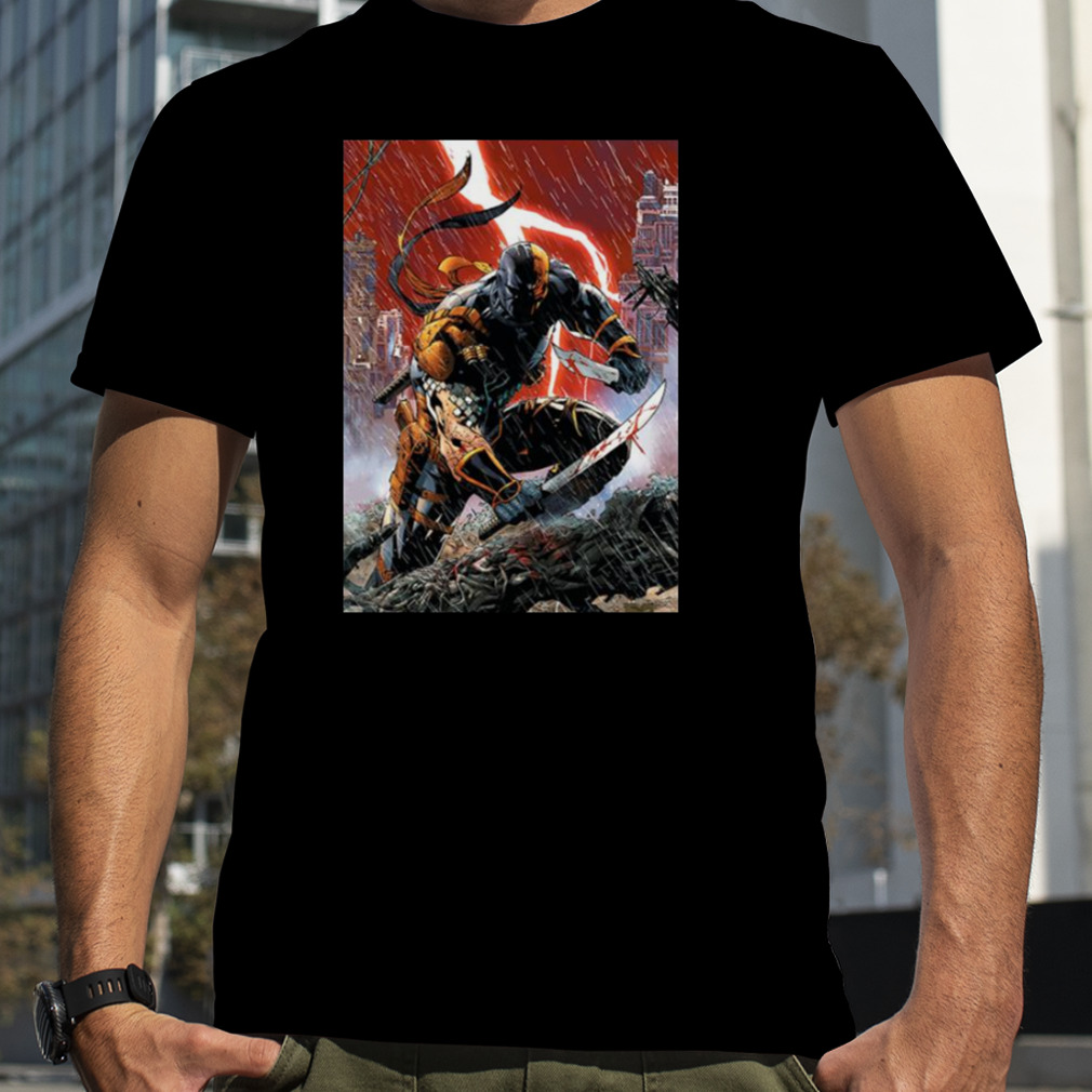 Graphic Of Deathstroke Comic Dc shirt