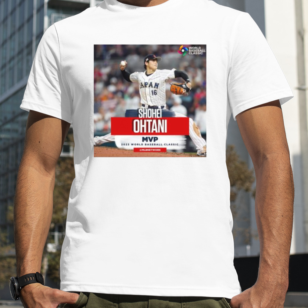 Japan Shohei Ohtani MVP of the 2023 World Baseball Classic shirt
