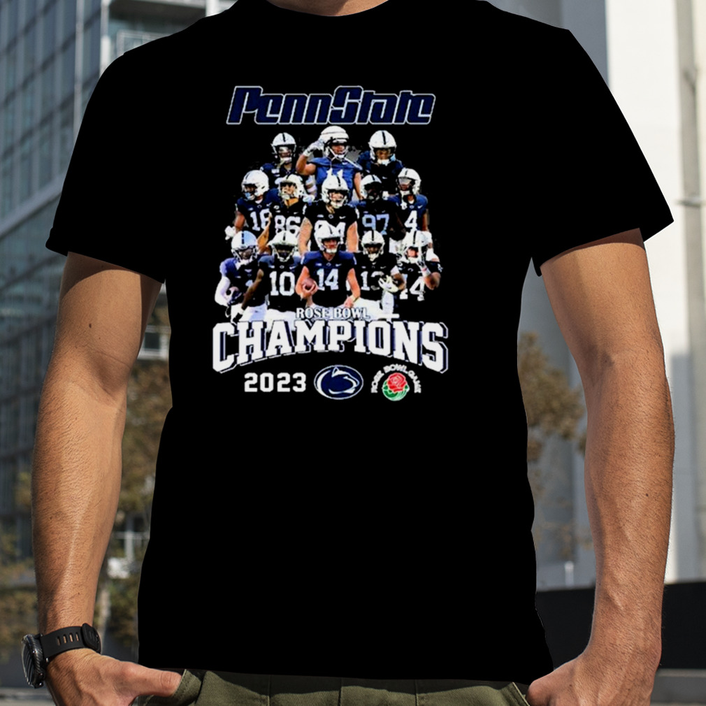 Penn State Rose Bowl Champions 2023 Team Shirt