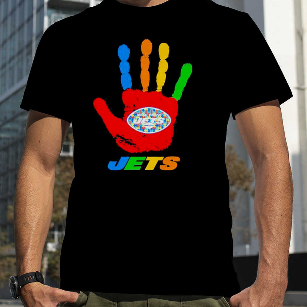 New York Jets Hand Autism 2023 NFL shirt