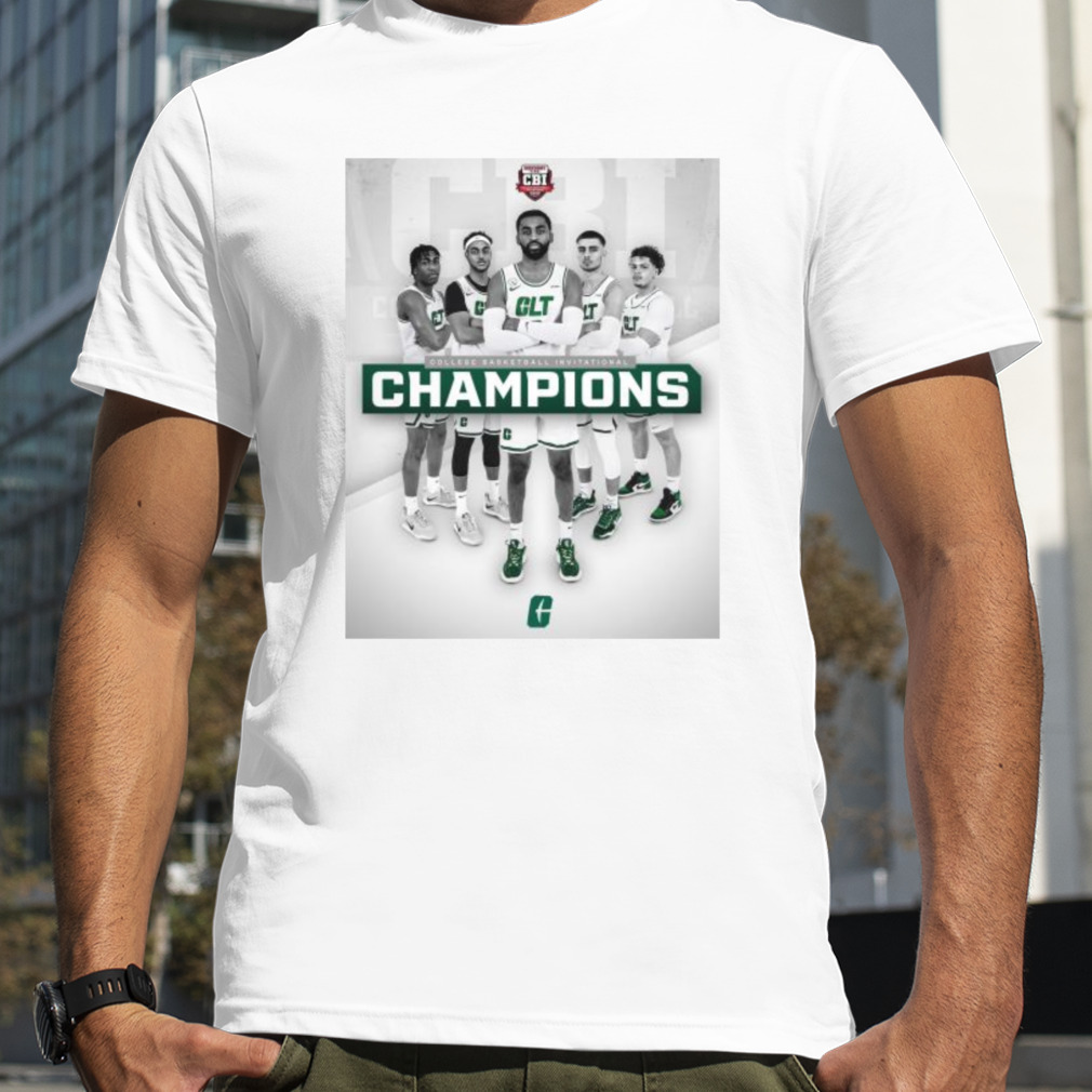 Charlotte 49ers men’s basketball 2023 CBI champions shirt