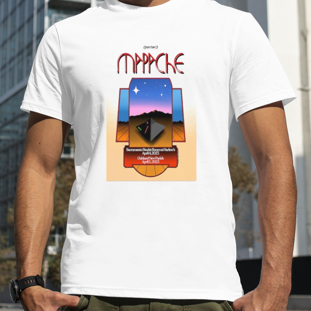 Mapache April 4+5 2023 Poster shirt