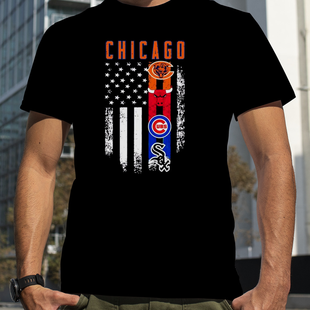 chicago Bears Chicago Bulls Chicago Cubs and Chicago White Sox shirt