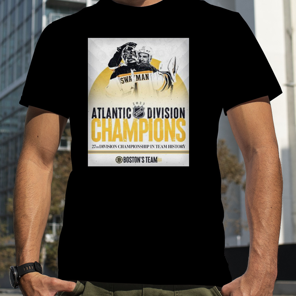 Boston Bruins 2023 Atlantic Division Champions 27th Division Championship In Team History Shirt