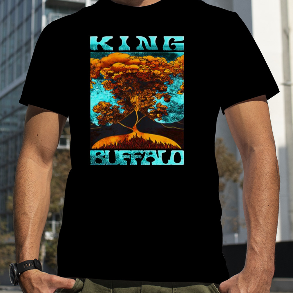 Explode Fire Volcano King Buffalo shirt