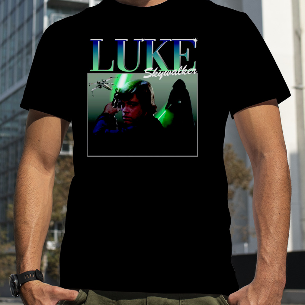 Luke Skywalker Collage Star Wars shirt