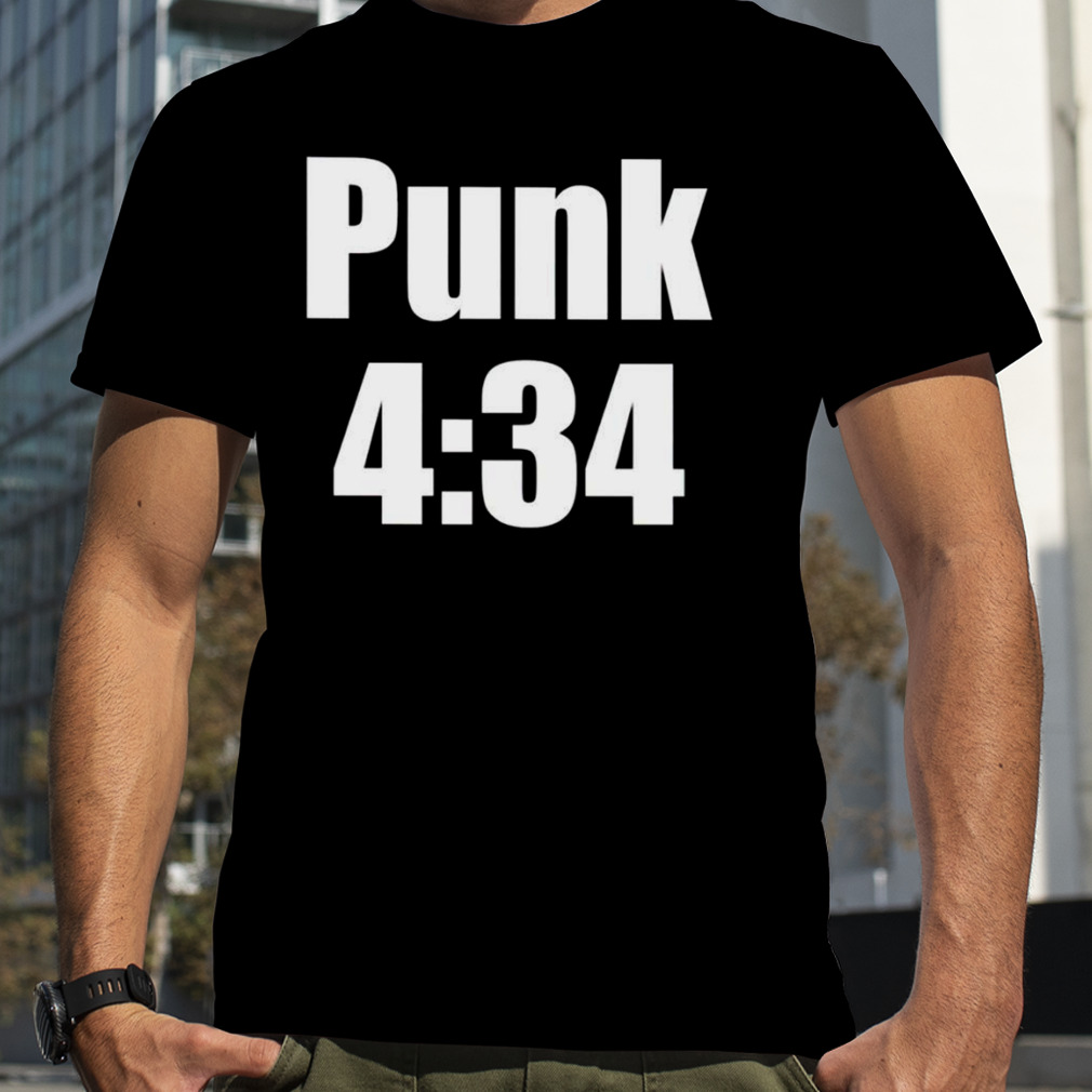 Punk 4 34 shirt