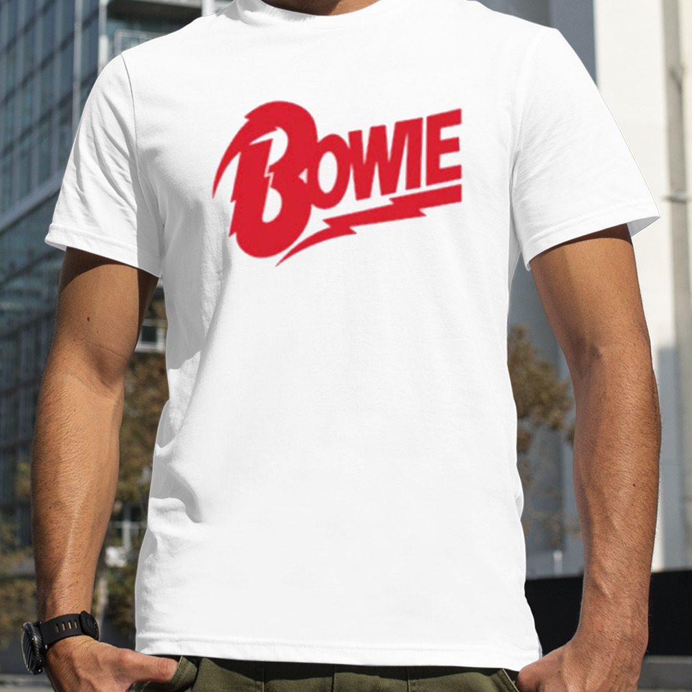 Amplified David Bowie logo shirt
