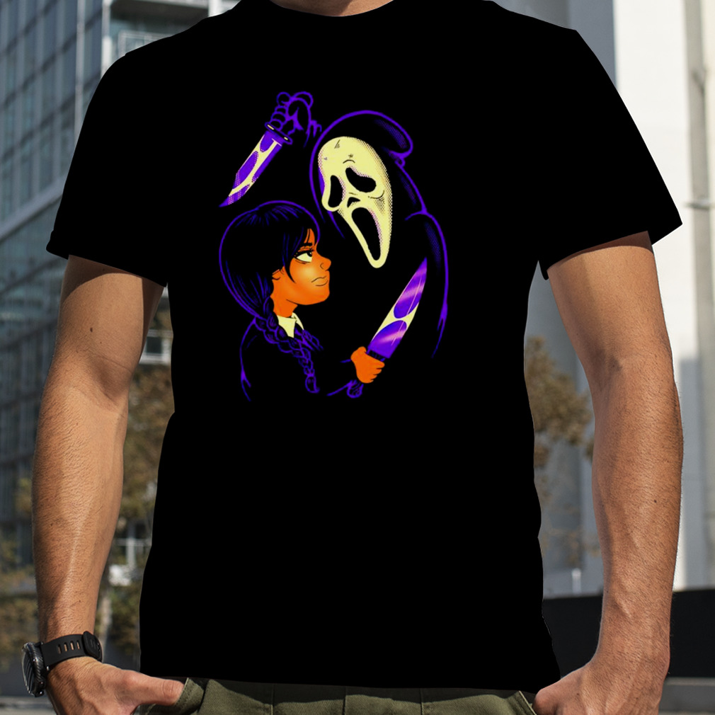 Ghosts and Wednesday shirt