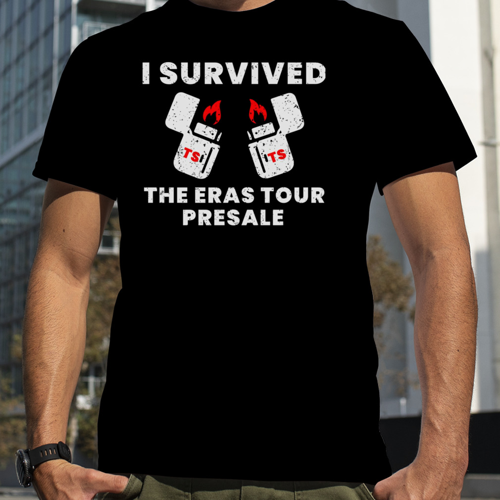 I Survived The Eras Tour Presale Funny shirt