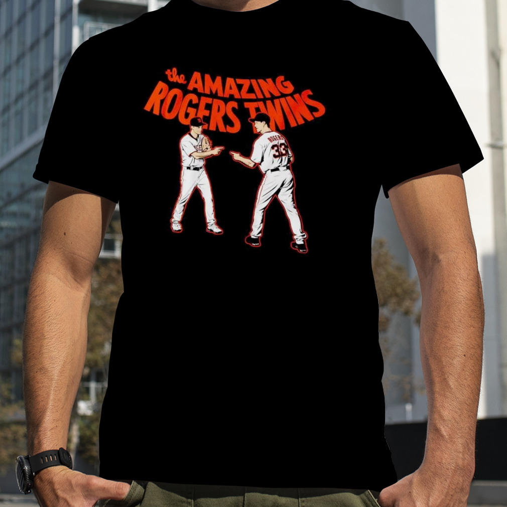The amazing Rogers twins San Francisco Giants baseball shirt
