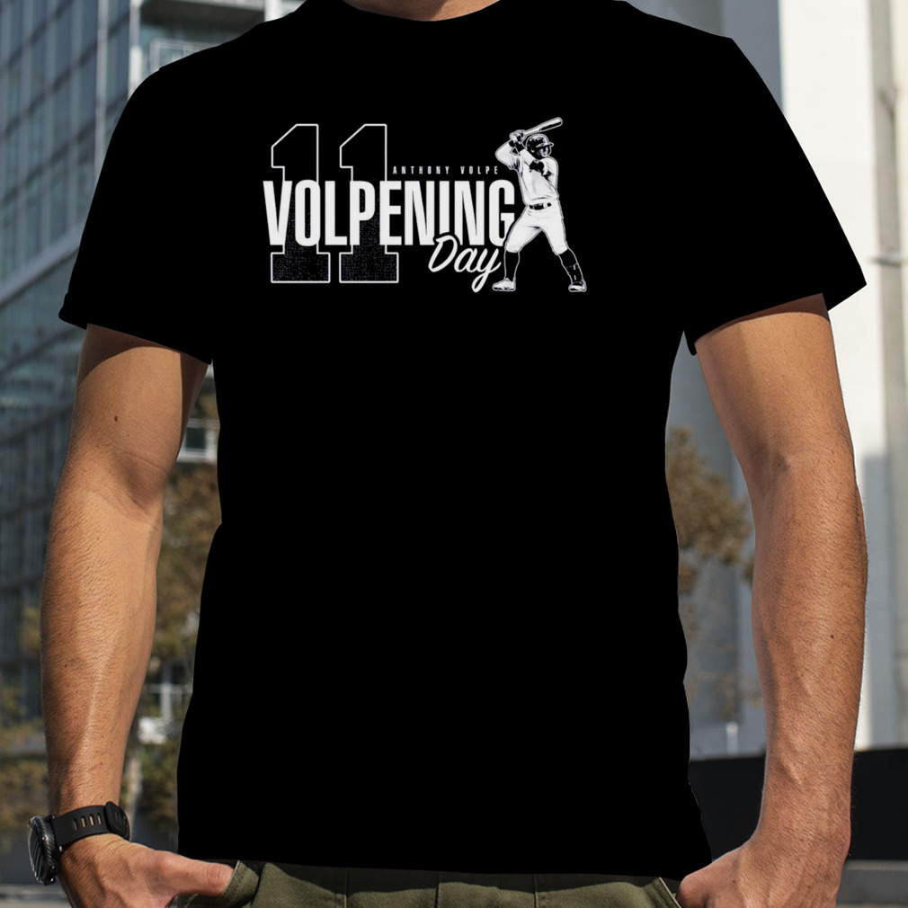 Anthony Volpe volpening day shirt