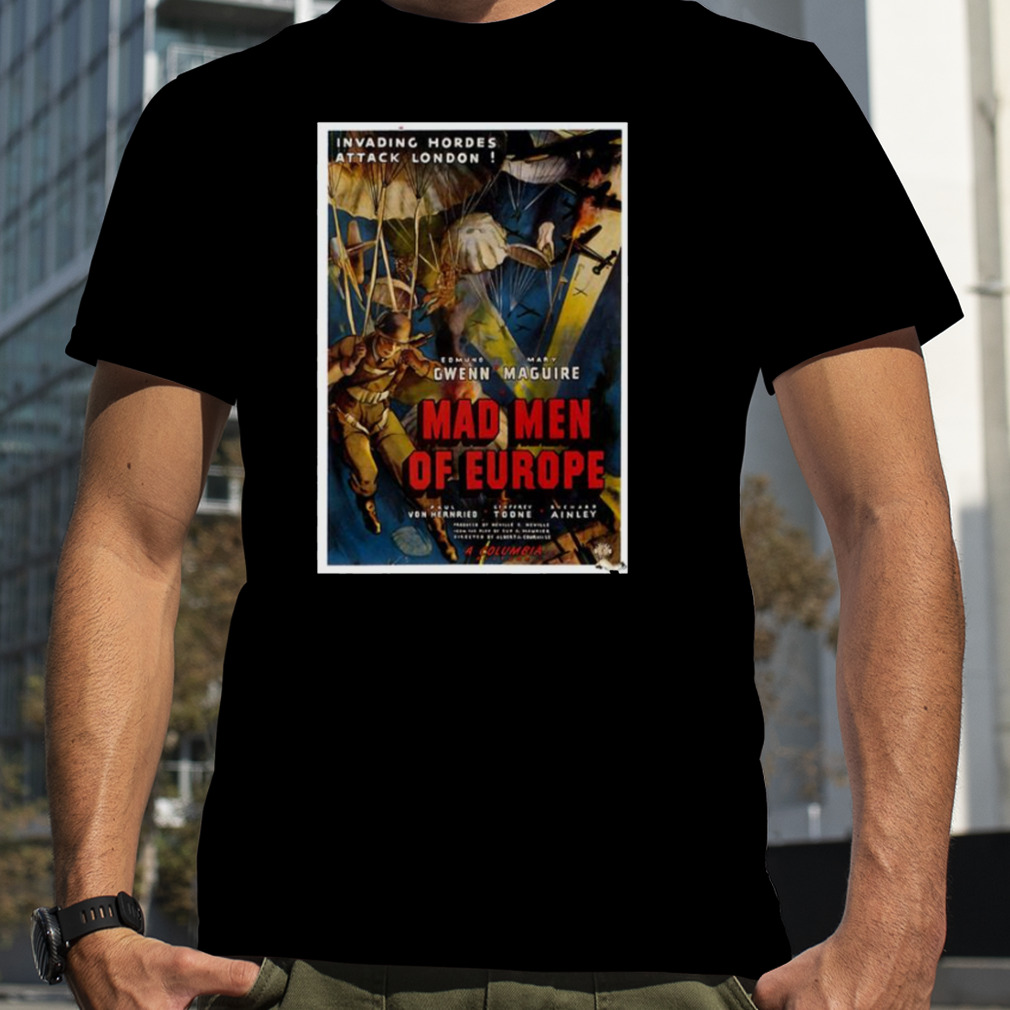 Movie Merchandise Mad Men Of Europe shirt