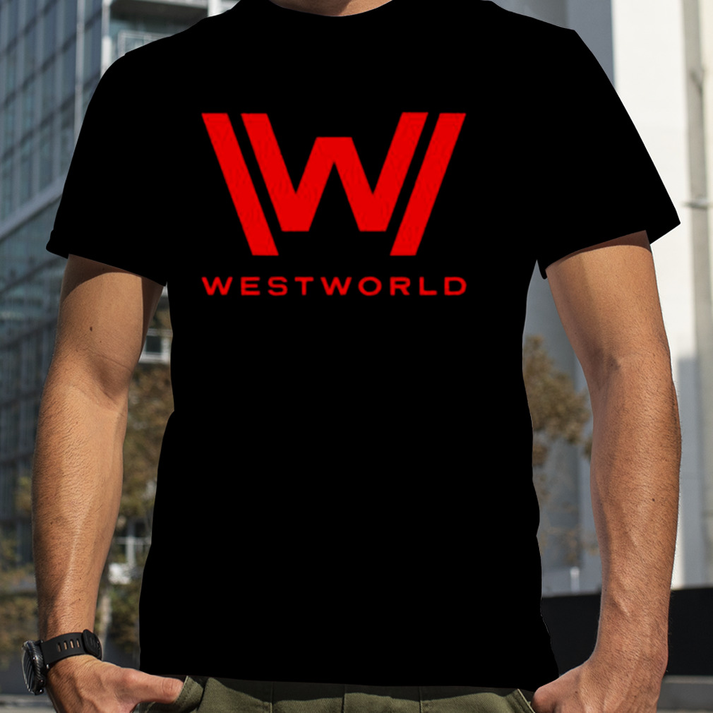 Red Logo Westworld Tv Show shirt