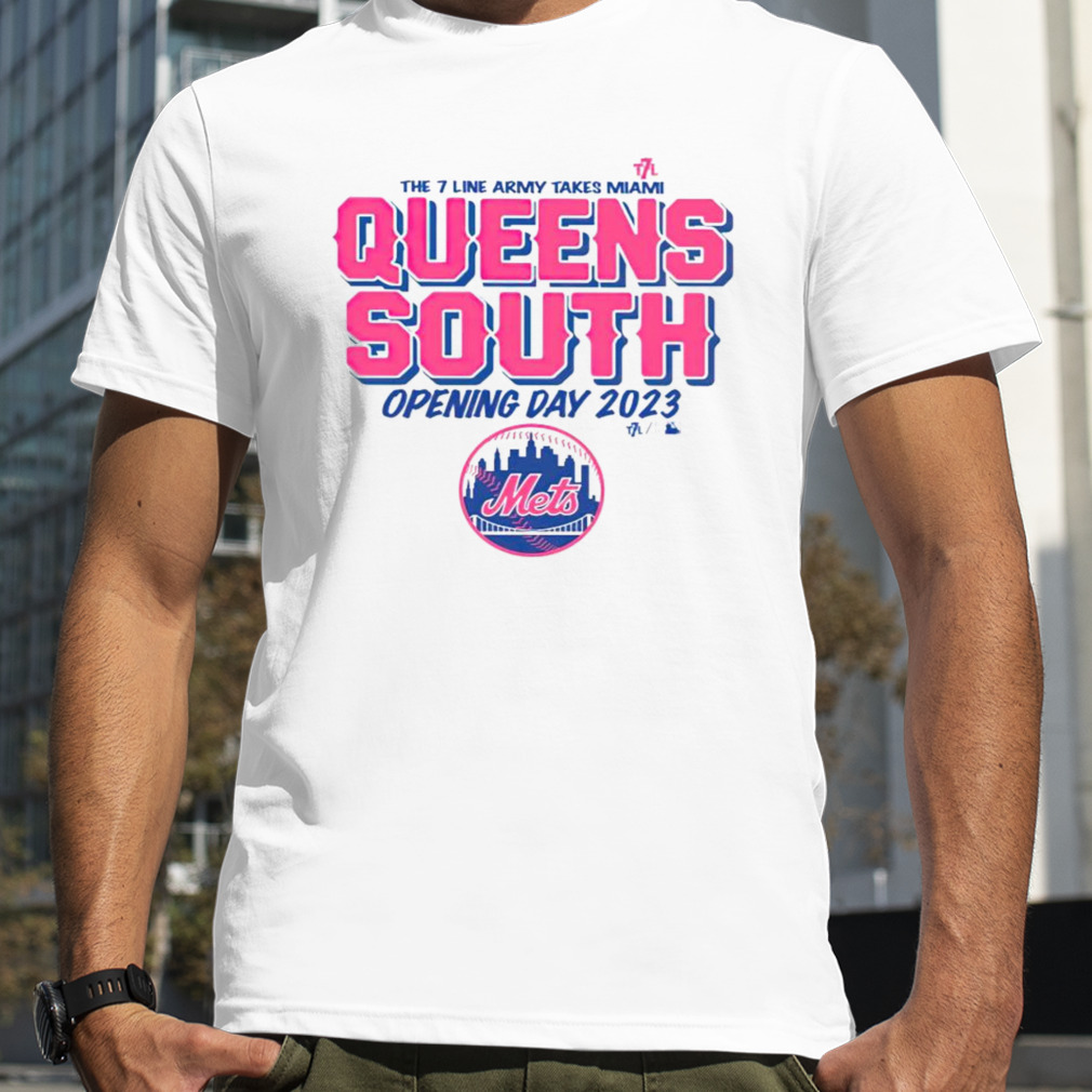 The 7 Line Army Takes Miami Queens South Opening Day 2023 Shirt