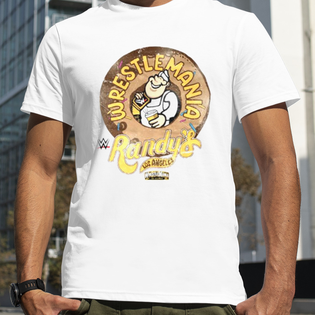Wrestlemania randy’s donuts Los Angeles shirt