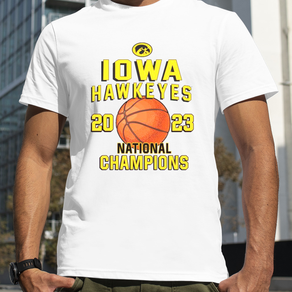 Iowa Hawkeyes 2023 Basketball National champions retro shirt