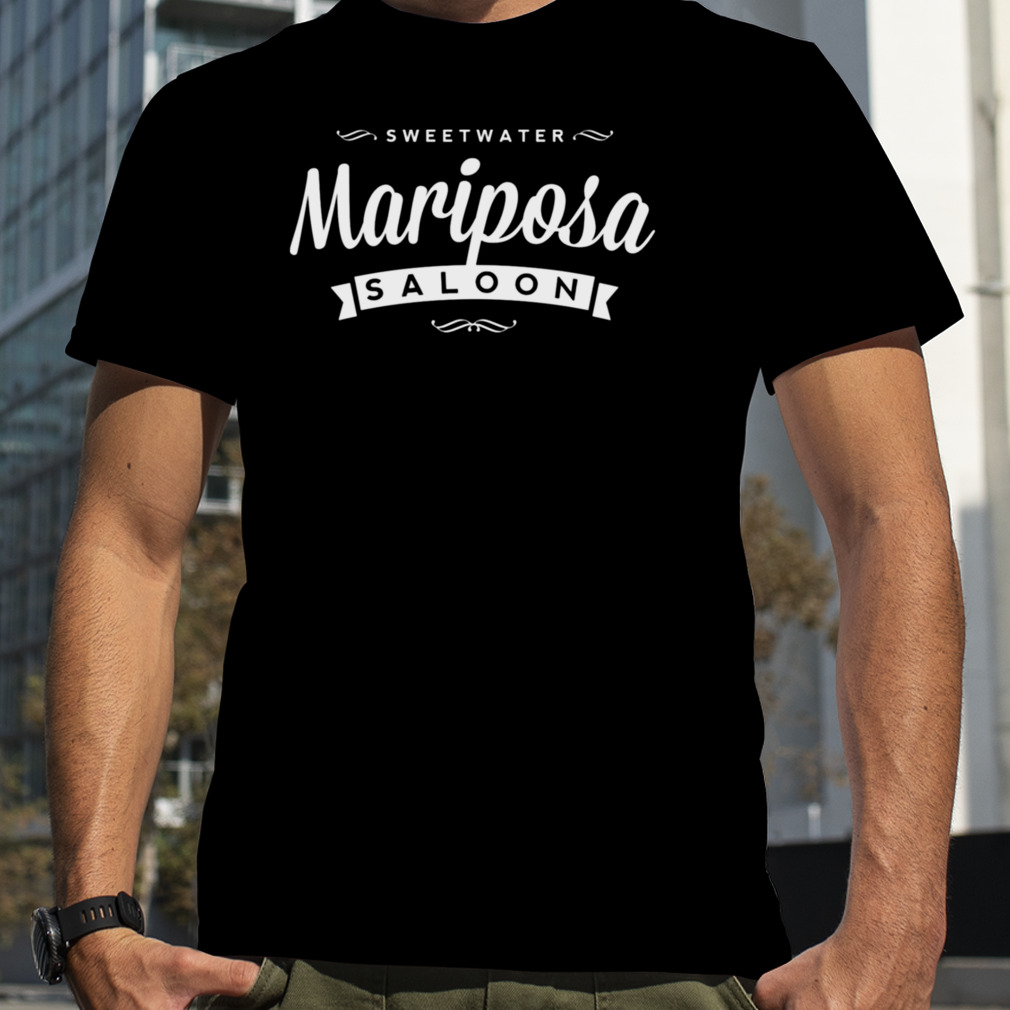 Minimal Westworld Mariposa Saloon Logo shirt