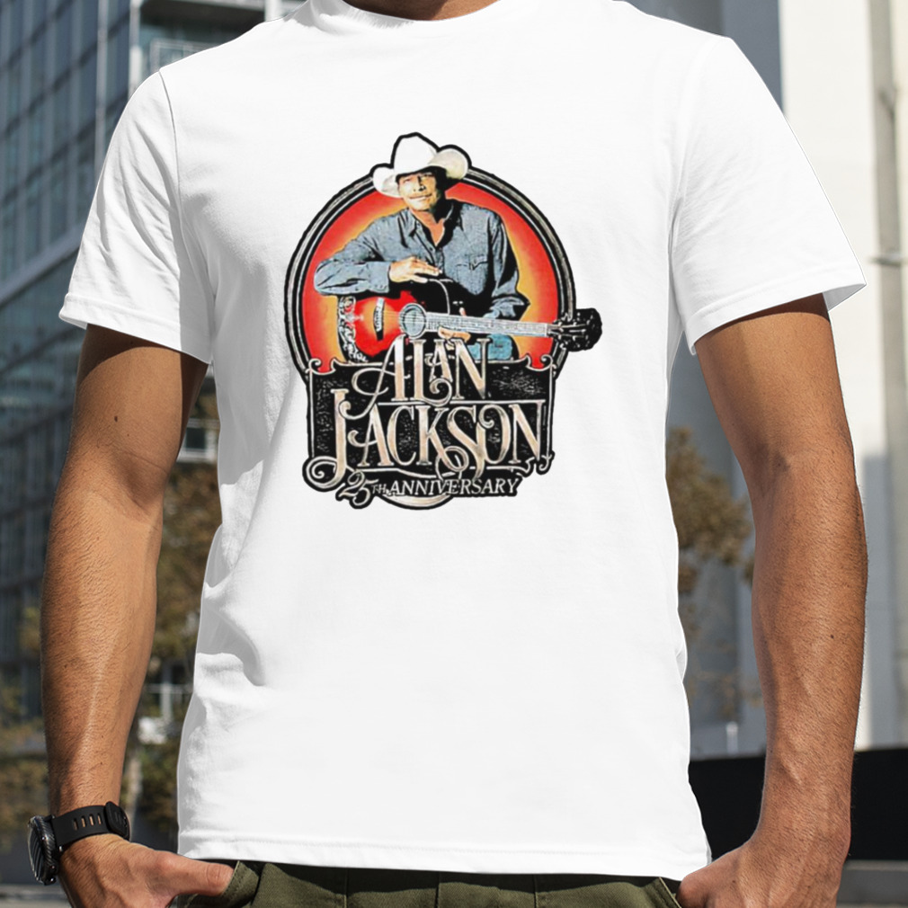 Alan Jackson 25th anniversary shirt
