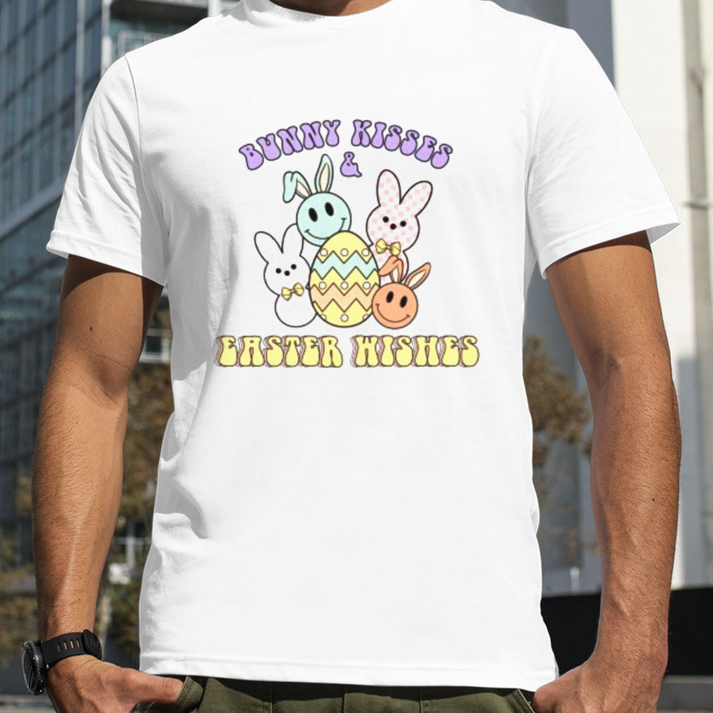 Bunny kisses and easter wishes shirt