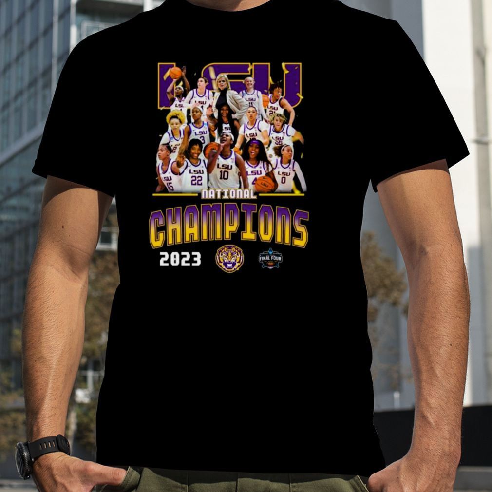 LSU Tigers teams 2023 NCAA Division I National Champion shirt